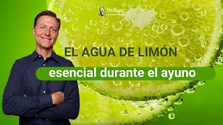 El agua con limón esencial durante el ayuno [upl. by Yuu]