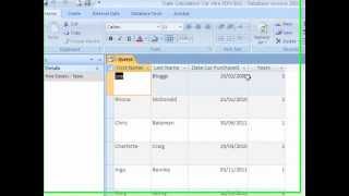 Calculate Dates in Access [upl. by Nordek2]