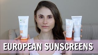 SUNSCREENS FROM EUROPE DR DRAY [upl. by Ynohtnanhoj]