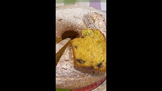 CIAMBELLONE con SCAGLIE di CIOCCOLATOtutta la dolcezza in una fetta🥰 Short [upl. by Arima]