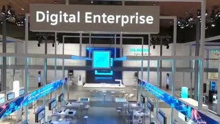 Guided Tour  Siemens at Hannover Messe 2016 [upl. by Nason]