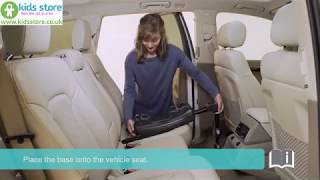 Joie i Level iSize Car Seat Group 0 How to install [upl. by Haron]