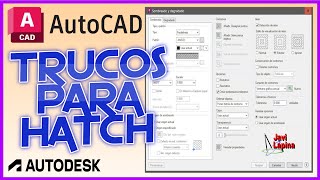 Autocad trucos HATCH [upl. by Silden]