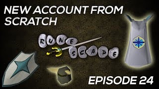 OSRS  New Account from Scratch  EP24  QP Cape Achieved More Diaries Barrows Luck [upl. by Mcknight]