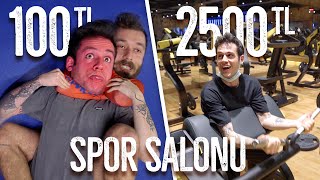 AYLIK 100TL Spor Salonu vs 2500TL Spor Salonu SonradanGörme [upl. by Fini]