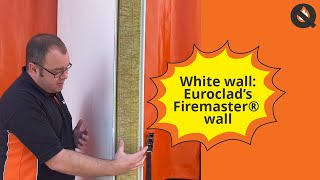 Firestopping Tested Detail Euroclad’s Firemaster® Wall White Wall [upl. by Abekam327]