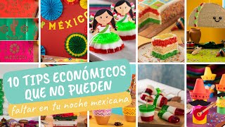 10 tips económicos que no pueden faltar en tu noche mexicana [upl. by Aicatsal]