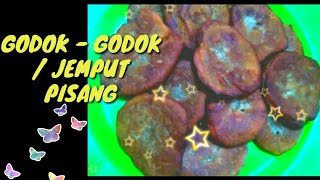 RESEP CARA MEMASAK GODOKGODOK PISANG  JEMPUTJEMPUT PISANG [upl. by Oivaf]