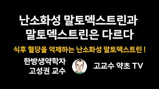 난소화성 말토덱스트린 식후 혈당을 억제하는 난소화성 말토덱스트린 [upl. by Adiahs]