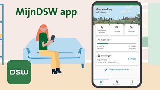 De MijnDSW app  uw persoonlijke omgeving [upl. by Niwroc]