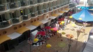 Boardwalk Balcony Stateroom View Oasis of the Seas [upl. by Kral]