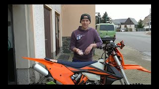 KTM EXC TPI Husqvarna TE Idle Screw Standgasschraube Tutorial Anleitung Deutsch [upl. by Ira60]