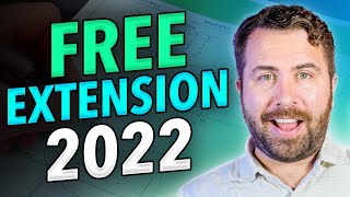 TAX EXTENSION 2022 HOW TO FILE YOUR EXTENSION ONLINE FOR FREE [upl. by Ehrman]