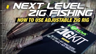 How To Use Adjustable Zig Rig  Carp Fishing [upl. by Meijer]