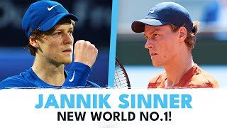 Jannik Sinner The Journey To World No 1 [upl. by Ibbed880]