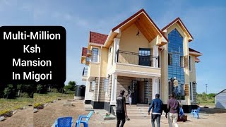 The Multimillion Mansion built by sportpesa jackpot winner in Migori [upl. by Tigram334]