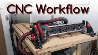 Workflow of a CNC project  LowRider CNC v3 [upl. by Eagle]