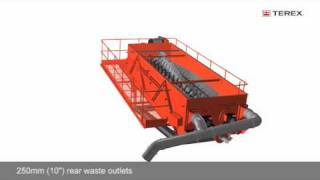 Terex Finlay 206 Logwasher [upl. by Pampuch]