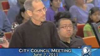 Steve Jobs Presents to the Cupertino City Council 6711 [upl. by Dorette72]