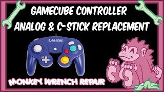 How to Replace Analog Sticks in a GameCube Controller [upl. by Adnilec]