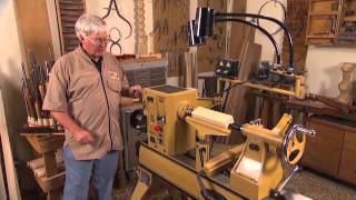 Powermatic 4224B Lathe Woodturning [upl. by Risay]