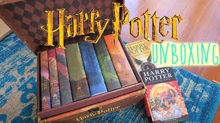 Harry Potter boxed set 17 UNBOXING [upl. by Perle851]