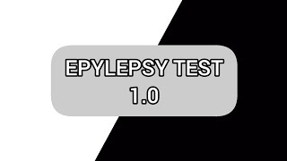 Epilepsy Test 10 [upl. by Valencia364]