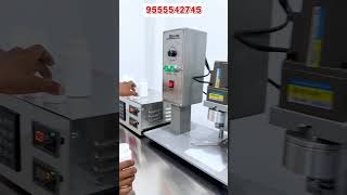 Automatic labeling machine  coconut oil filling machine machine viral [upl. by Lebisor463]