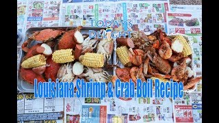 How to Make Louisiana Crab Boil  Todays Delight [upl. by Adierf315]