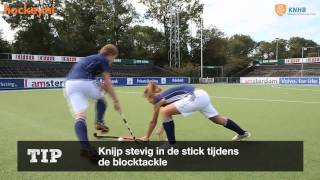 De Basistechnieken  Aflevering 10 De Enkelhandige Blocktackle met de Forehand [upl. by Malcah]