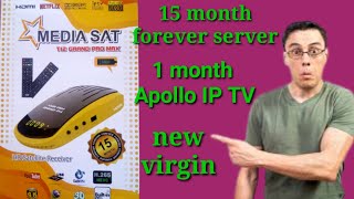 MEDIA SAT T12 Grand pro MAX 15 forever server new receiver new version new update [upl. by Anairb]