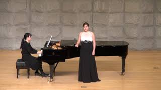 Soprano 심예린 FSchubert Gretchen am Spinnrade [upl. by Eversole]