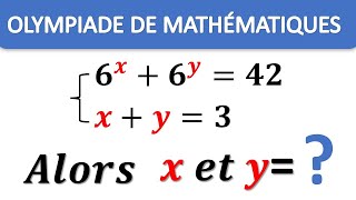 Olympiade Mathématique  Résoudre des Questions difficiles  Concours Math Maroc 2024 Astuces💯 [upl. by Euqina]