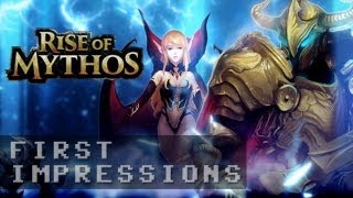 Rise of Mythos Gameplay  First Impressions HD [upl. by Rede]