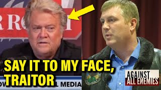 FURIOUS Navy Vet Delivers Major WAKE UP CALL to Steve Bannon [upl. by Merrick]