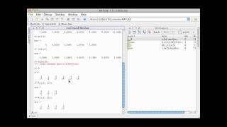 Array manipulation in MATLAB [upl. by Naujd452]