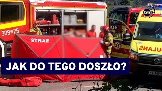 Najnowsze informacje na temat tragicznego wypadku na Woronicza Jest nagranieTVN24 [upl. by Nosinned]