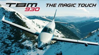 TBM 930  THE MAGIC TOUCH [upl. by Germaun323]