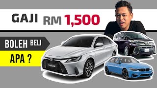 Gaji RM1500  Kereta Apa boleh Dapat [upl. by Ytissac]