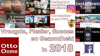 Nieuwjaarswensen 2018 Top 10 Youtube Filmpjes 2017 [upl. by Rehtae]