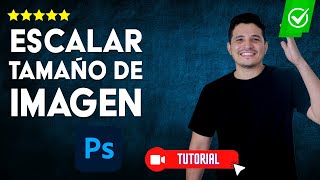 Cómo CAMBIAR o ESCALAR TAMAÑO de IMAGEN en Photoshop sin deformarla  💻Diferentes métodos✅ [upl. by Eido764]