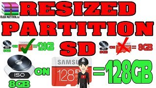 ETENDRE PARTITION SD  RESIZE PARTITION SD RECALBOX BATOCERA RETROPIE NO GPARTED [upl. by Relyks]