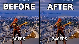 FIX FPS Drops amp BOOST FPS in Fortnite Chapter 5 Season 1 [upl. by Okoy652]