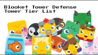 Blooket Tower Defense Tower Tier List [upl. by Holli619]