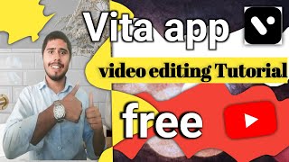 vita app से video edit करना सीखे  how to use vita app for video editing  Rahulvlog173 [upl. by Tiduj138]