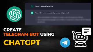 Create a Telegram Bot in 10 Minutes with ChatGPT Make and deploy telegram bot with ChatGPT [upl. by Killoran804]