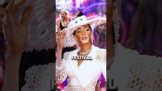 Winnie Harlow Steals Cannes in Pearl Cowgirl Hat OOTD [upl. by Warenne]