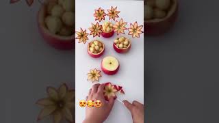 Applefruitsmakeflowershortsvideoyt [upl. by Eustasius]