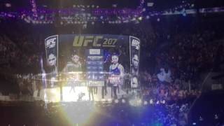 Ronda Rousey vs Amanda Nunes UFC 207 walkout [upl. by Lindly]