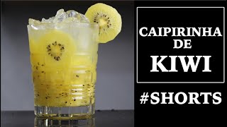 Como fazer Caipirinha de Kiwi shorts Coquetel com Cachaça [upl. by Devland493]